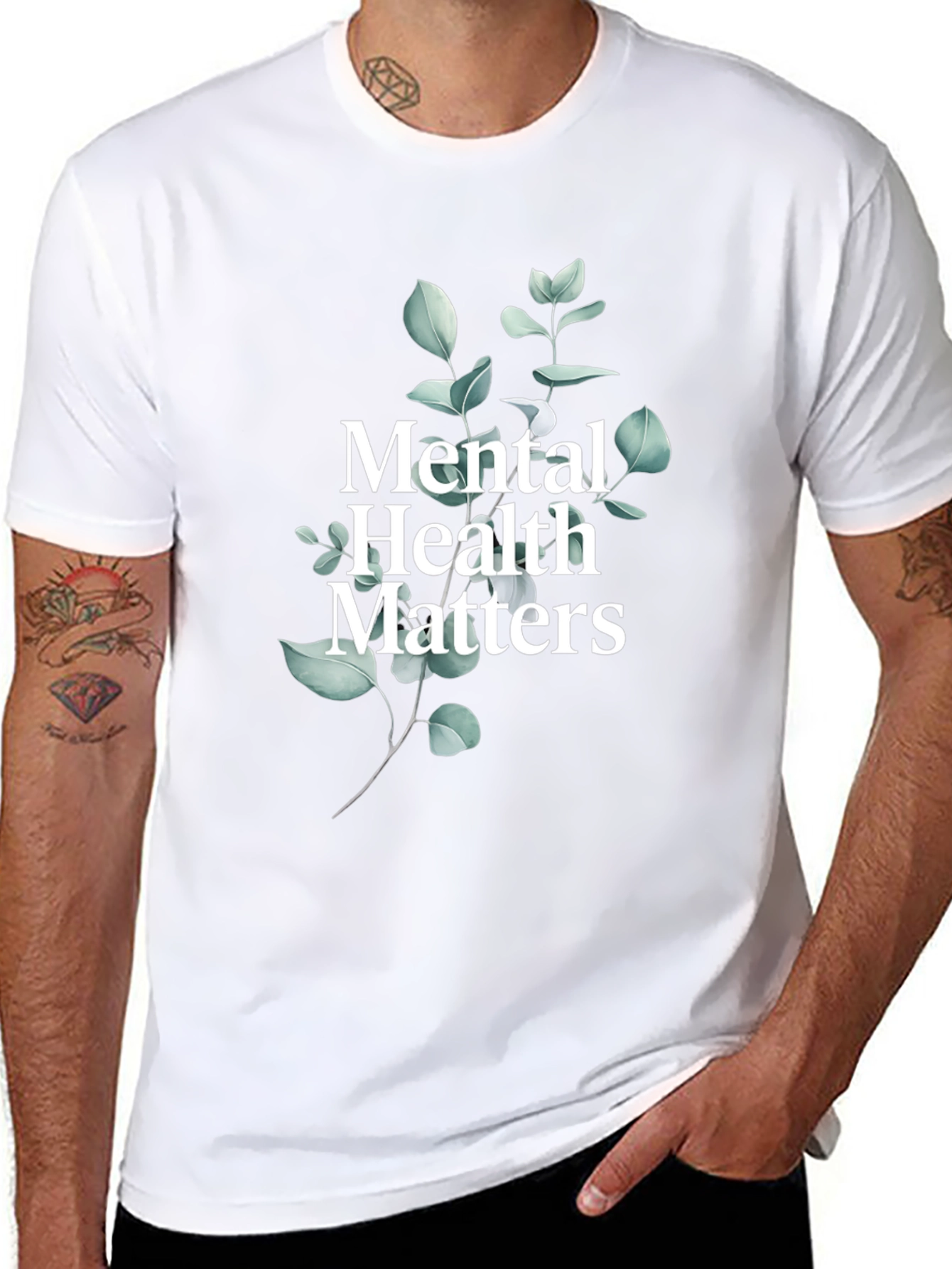 Mental Health Matters T-Shirt - Black