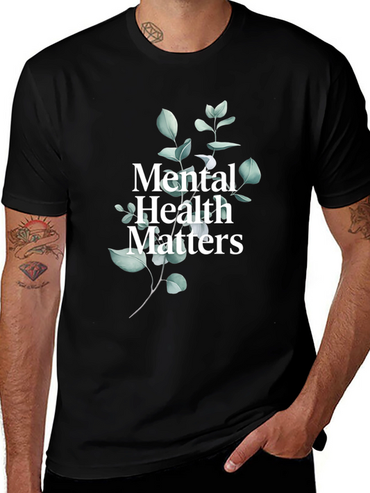 Mental Health Matters T-Shirt - Black