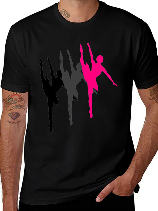 Ballet Dancer T-Shirt - Black Cotton Tee