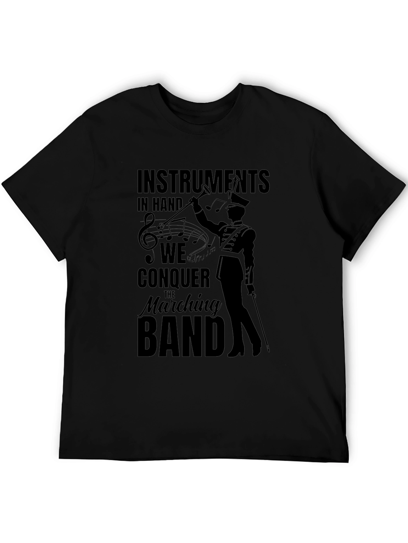 Marching Band Conductor Graphic T-Shirt