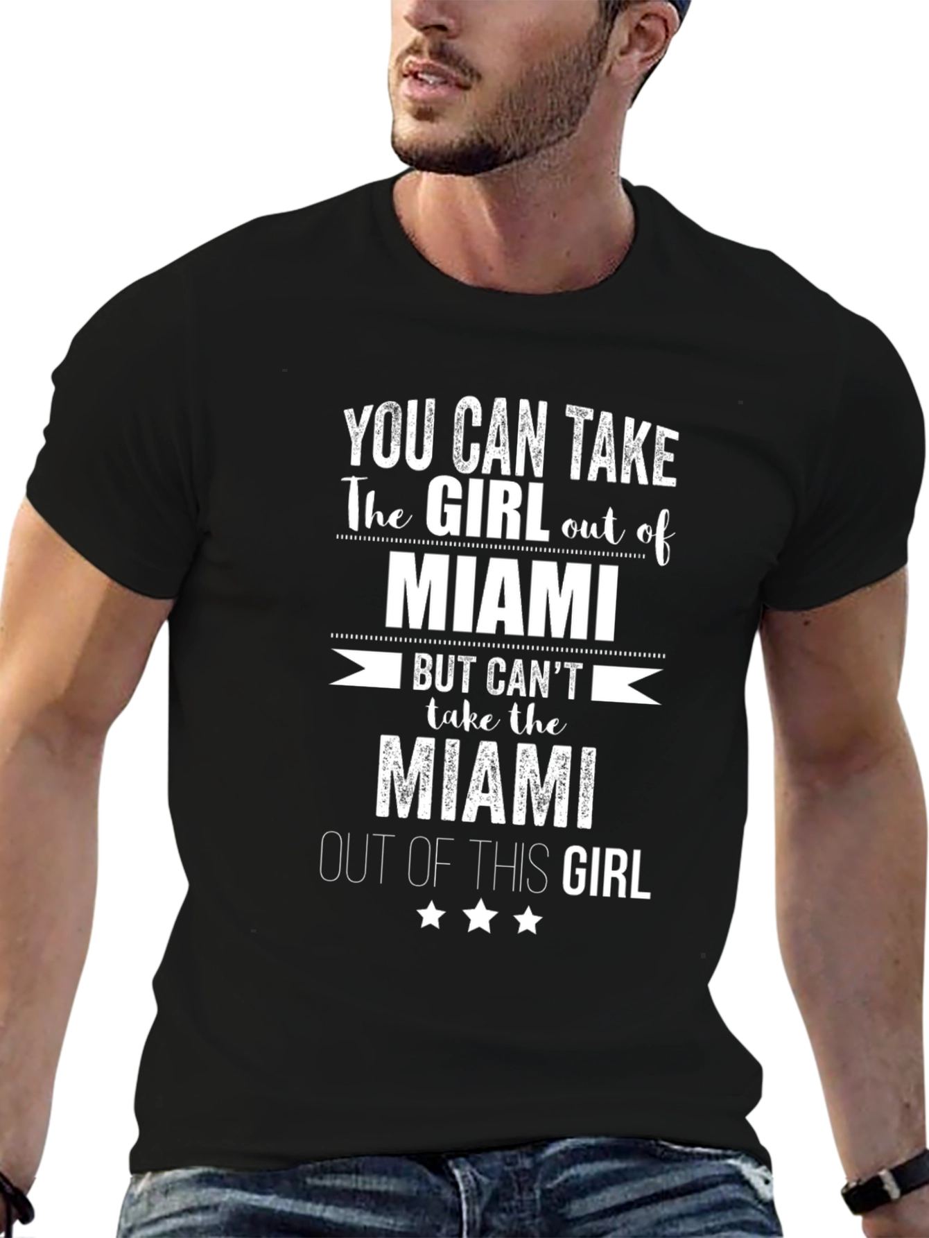 Miami Girl T-Shirt: City Pride Apparel