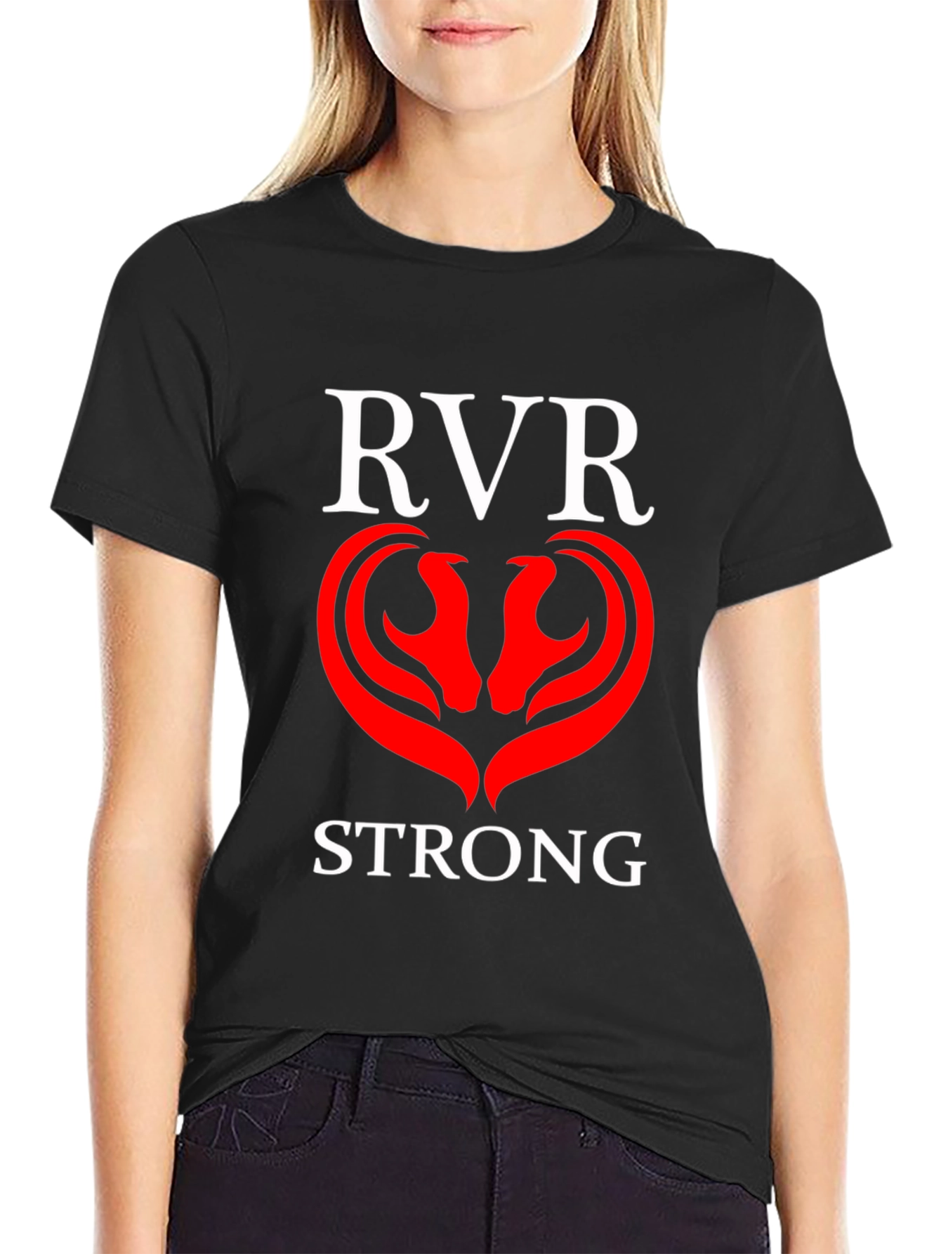 RVR Strong Graphic Tee - Black