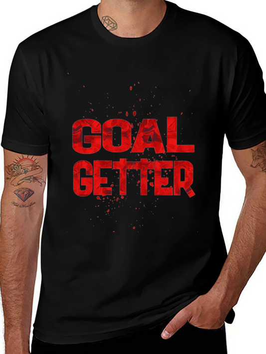 Goal Getter Graphic Tee - Black