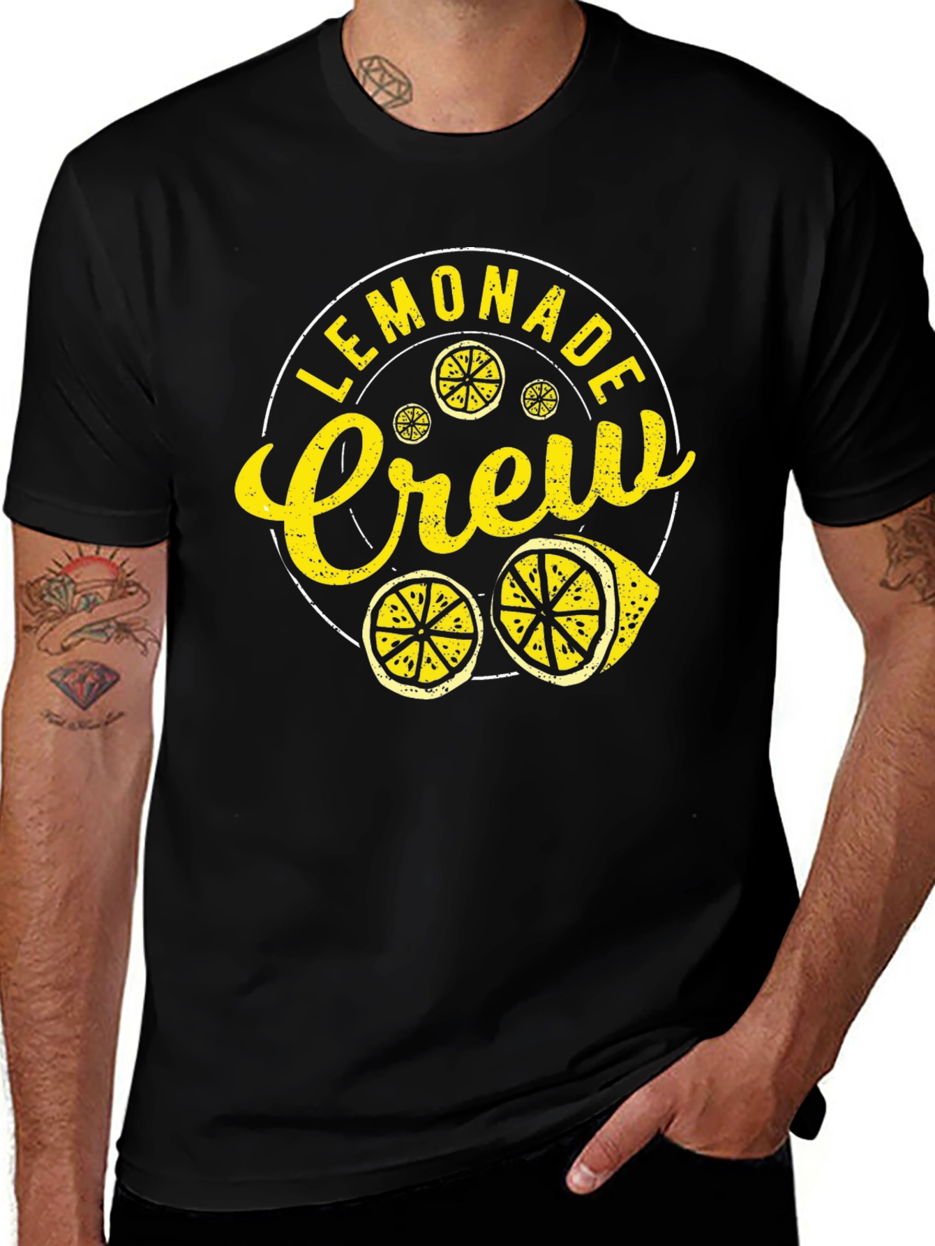 Lemonade Crew T-Shirt - Fun Summer Tee