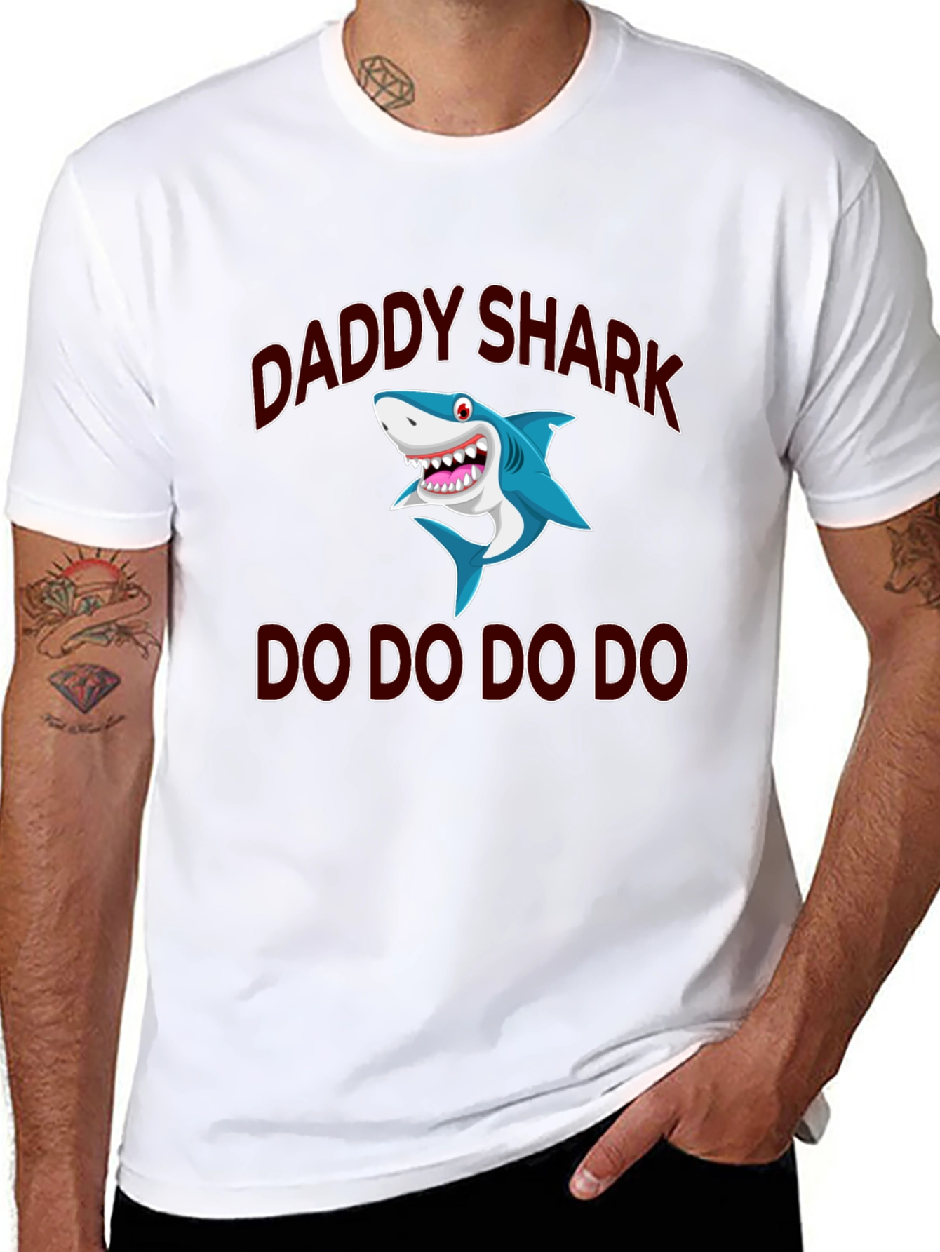 Daddy Shark Do Do Shirt - Fun Dad T-Shirt