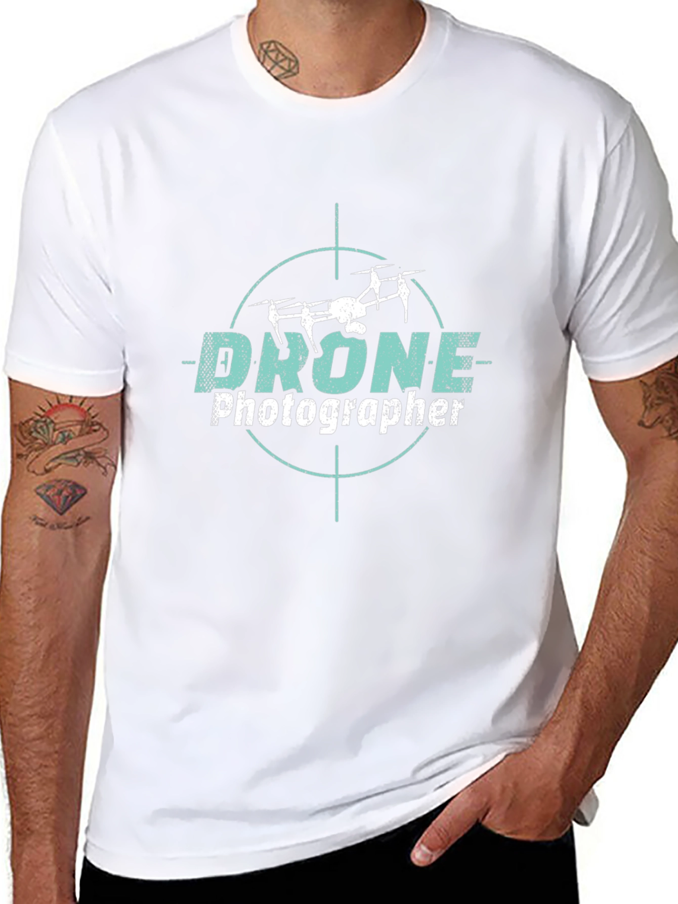 Drone Photographer Graphic T-Shirt