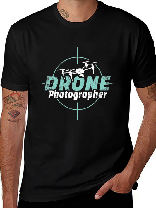 Drone Photographer Graphic T-Shirt