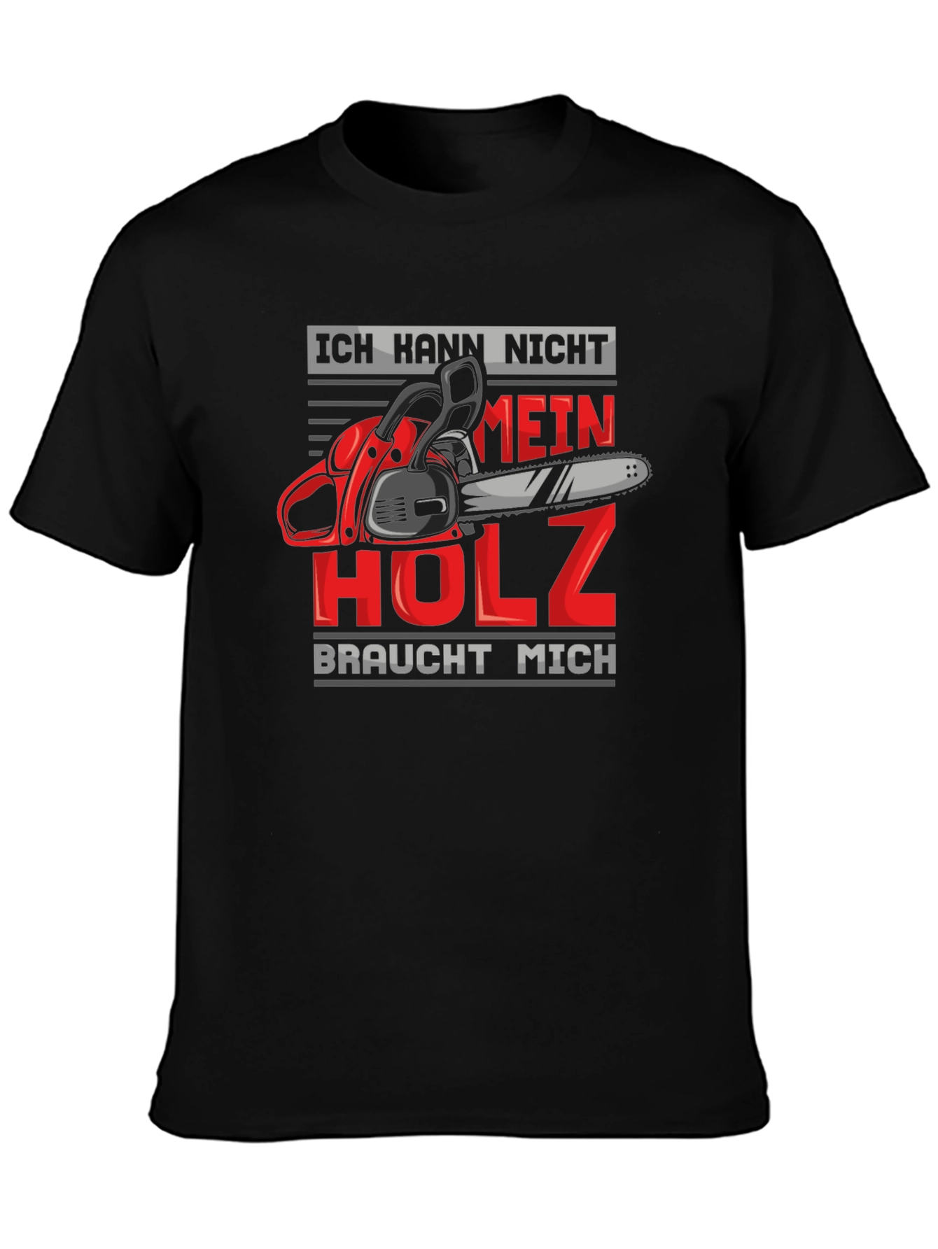 Funny Chainsaw Woodcutter T-Shirt