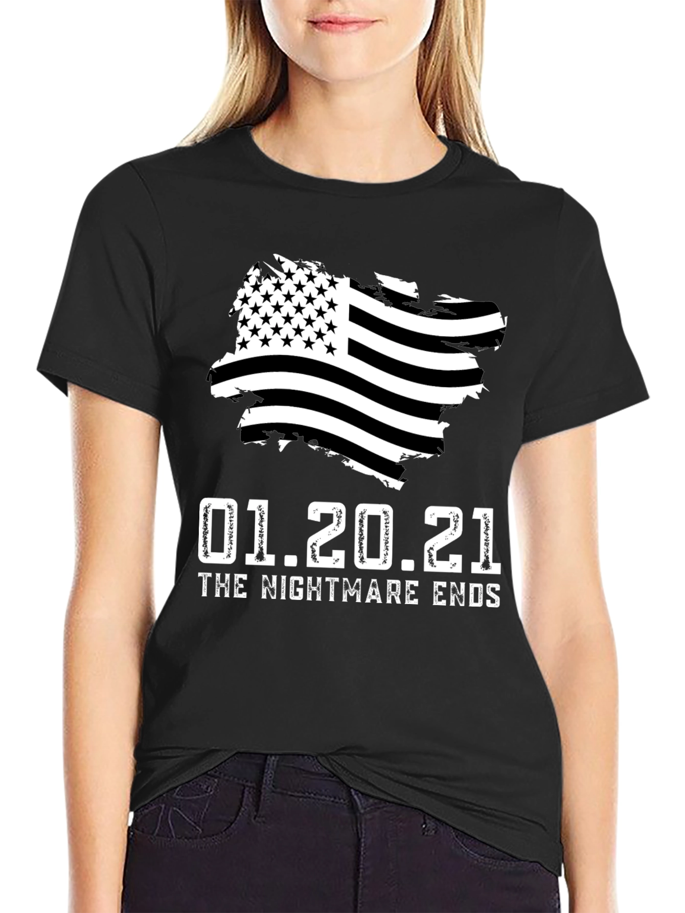 01.20.21 The Nightmare Ends T-Shirt