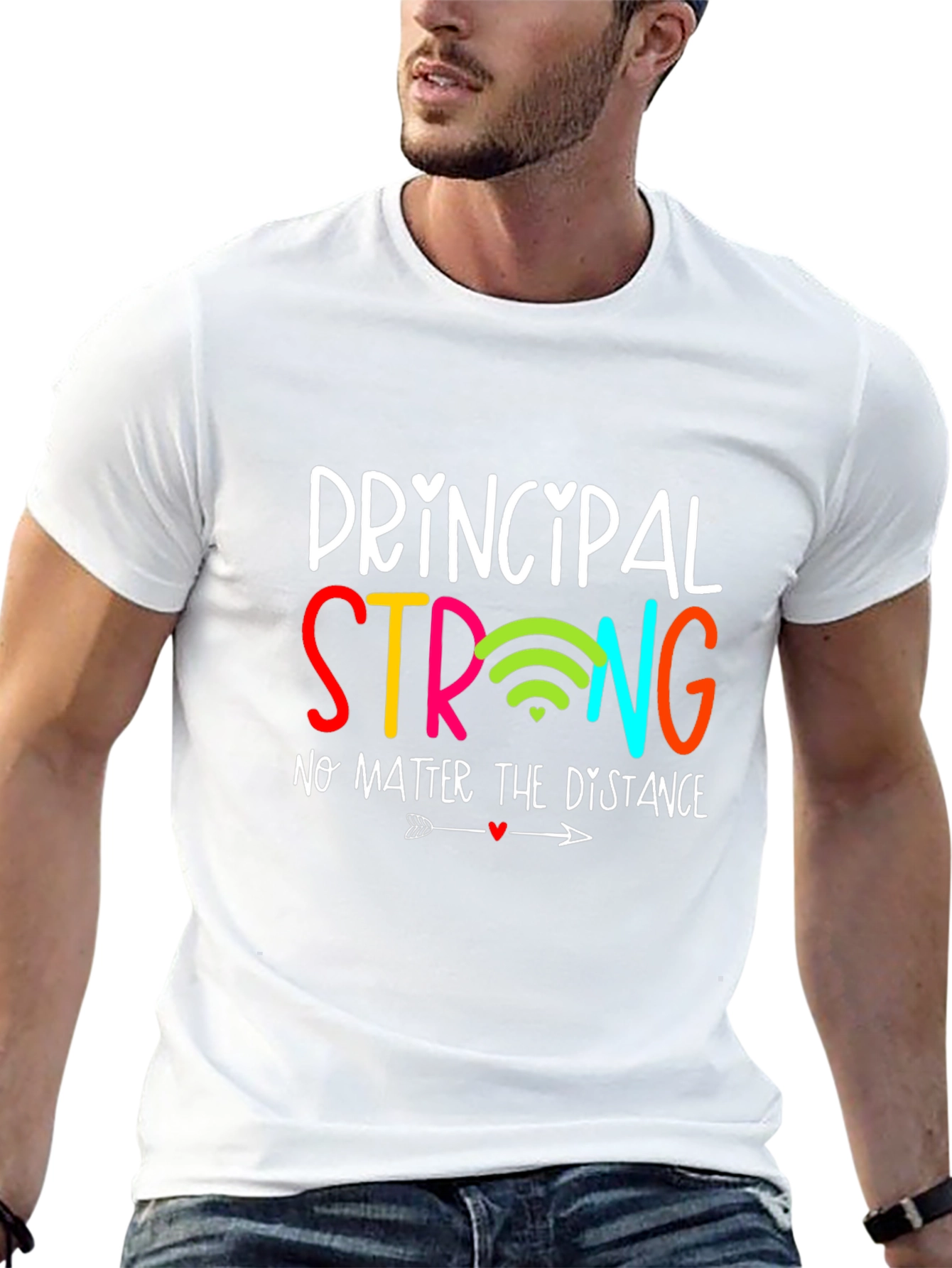 Principal Strong Graphic Tee - Teacher Appreciation Gift