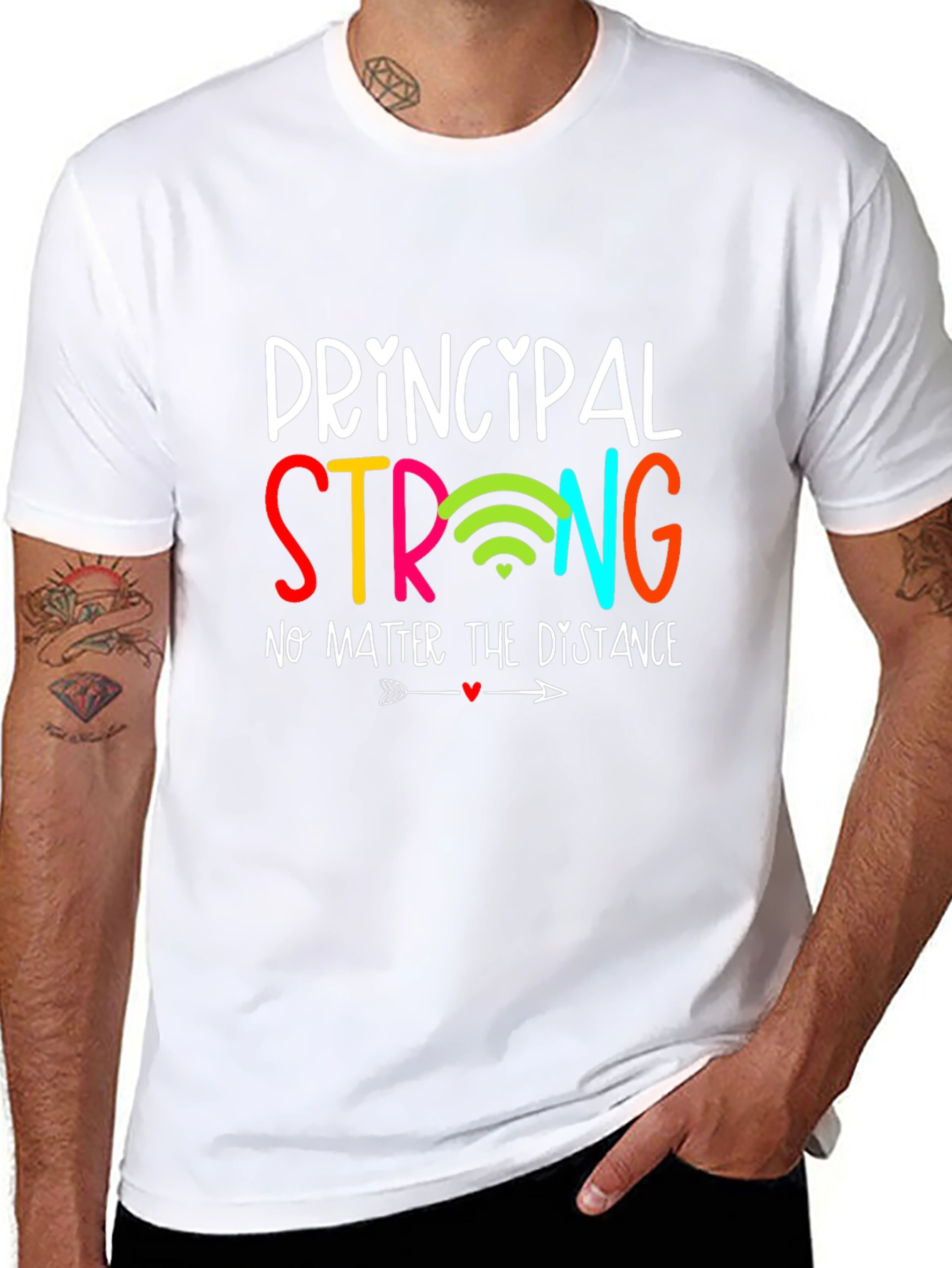 Principal Strong Graphic Tee - Teacher Appreciation Gift