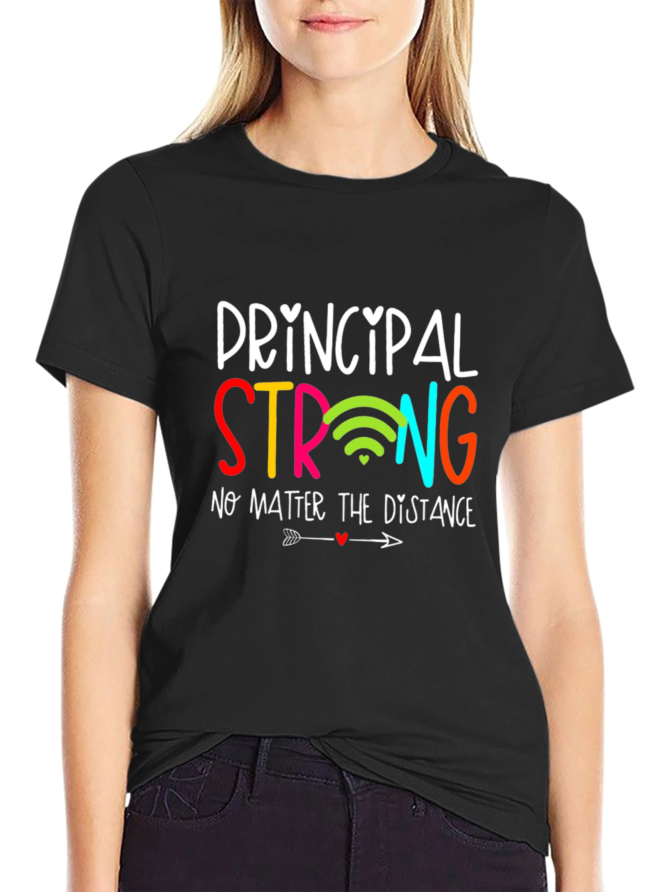 Principal Strong Graphic Tee - Teacher Appreciation Gift