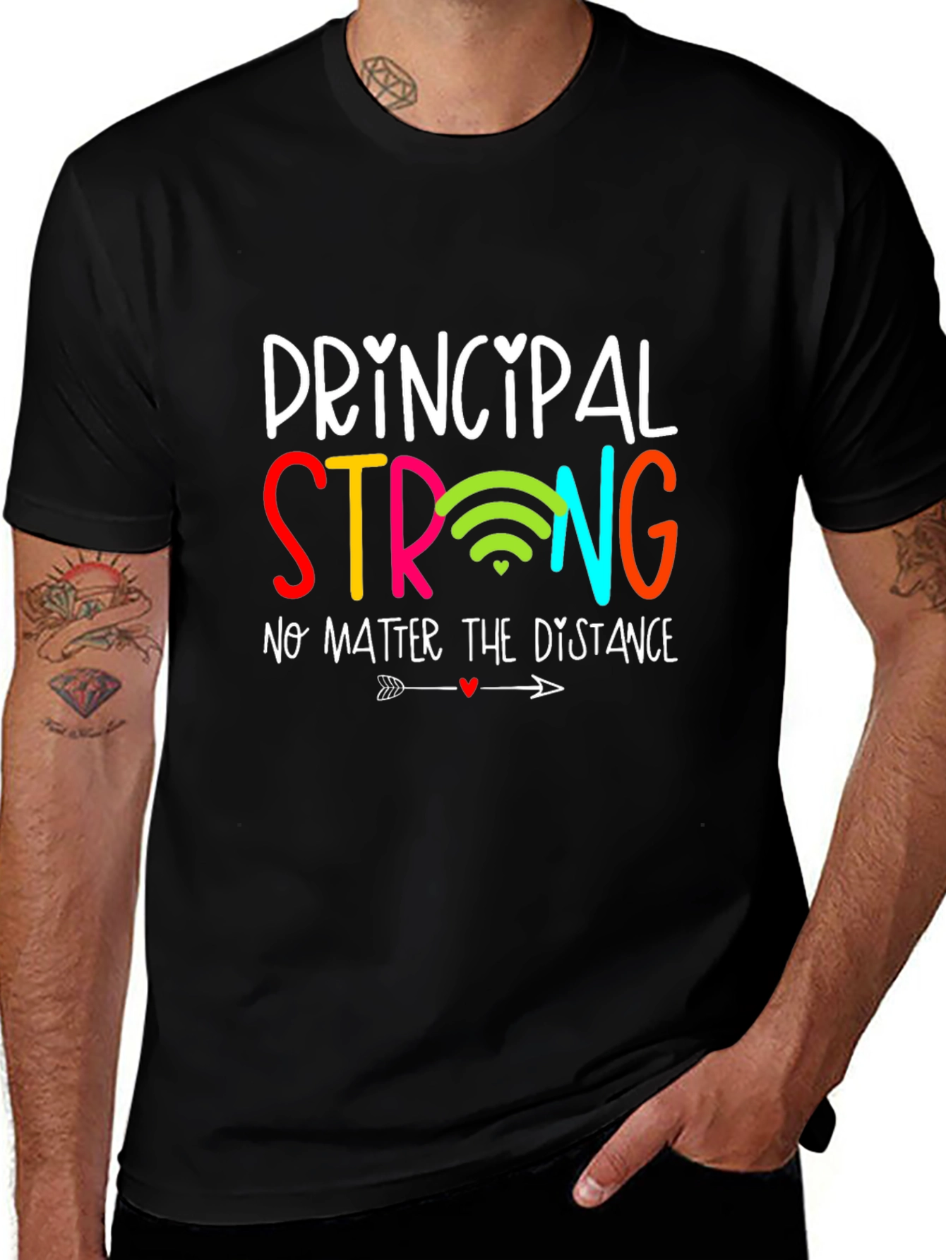 Principal Strong Graphic Tee - Teacher Appreciation Gift
