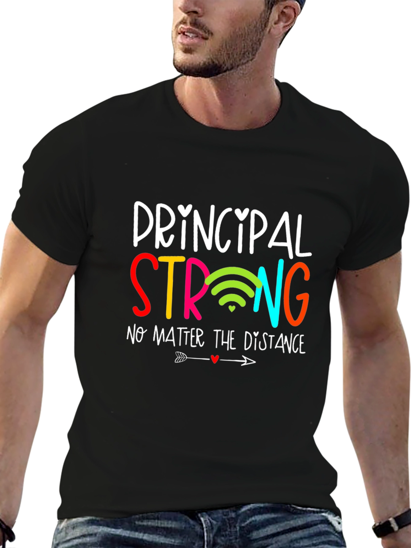 Principal Strong Graphic Tee - Teacher Appreciation Gift