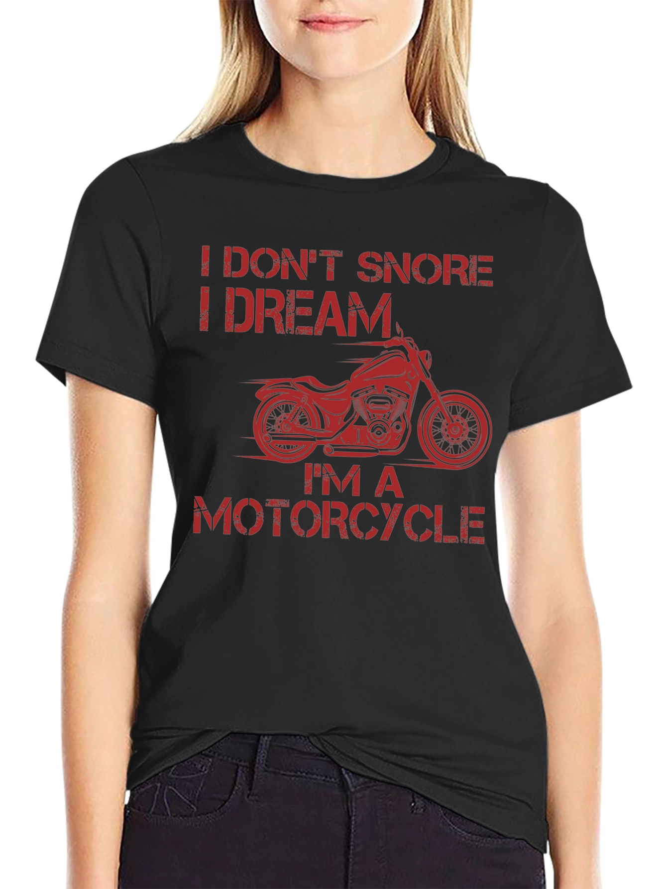 I Dream Im a Motorcycle Graphic T-Shirt