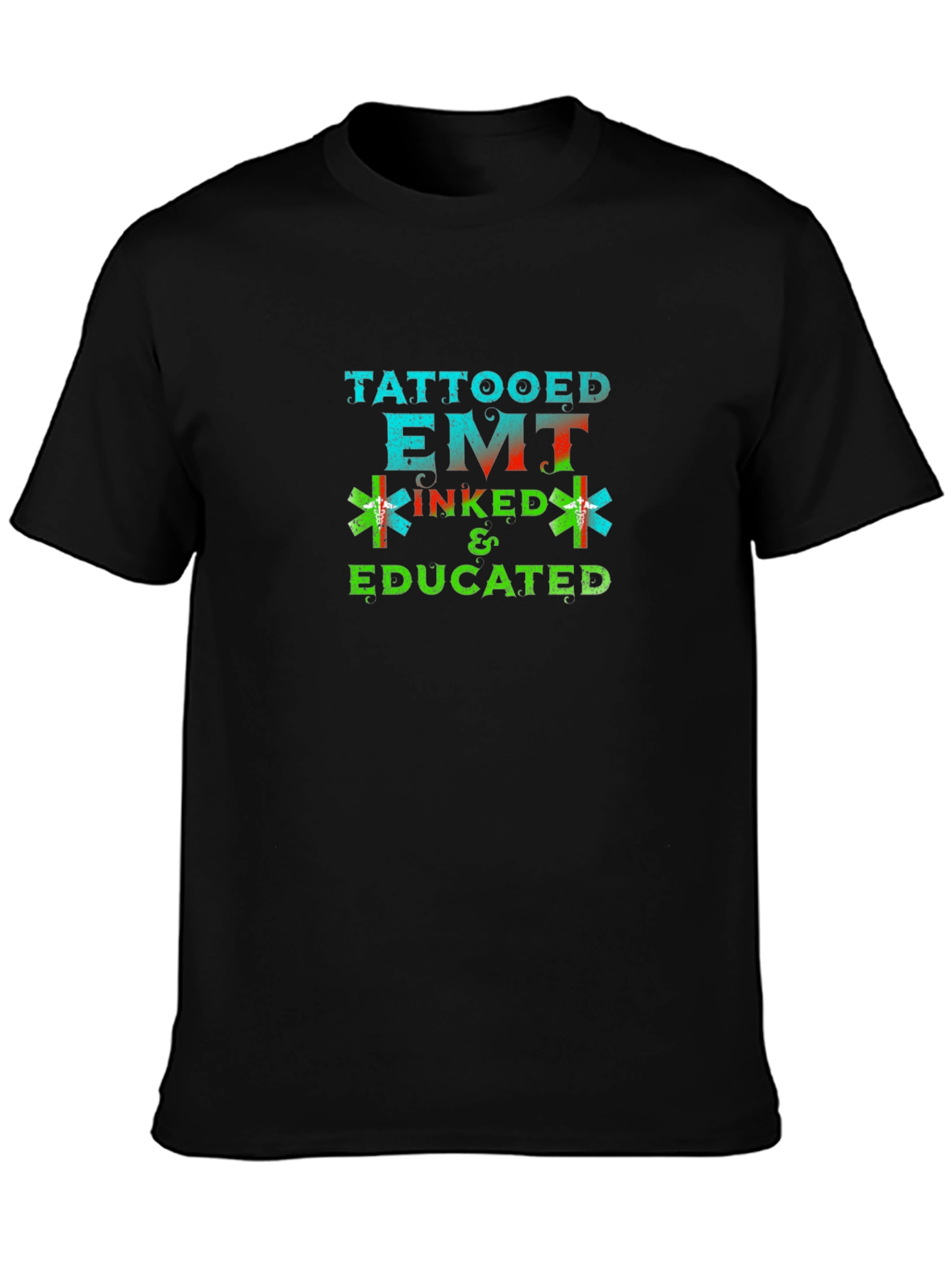 Tattooed EMT T-Shirt - Inked & Educated