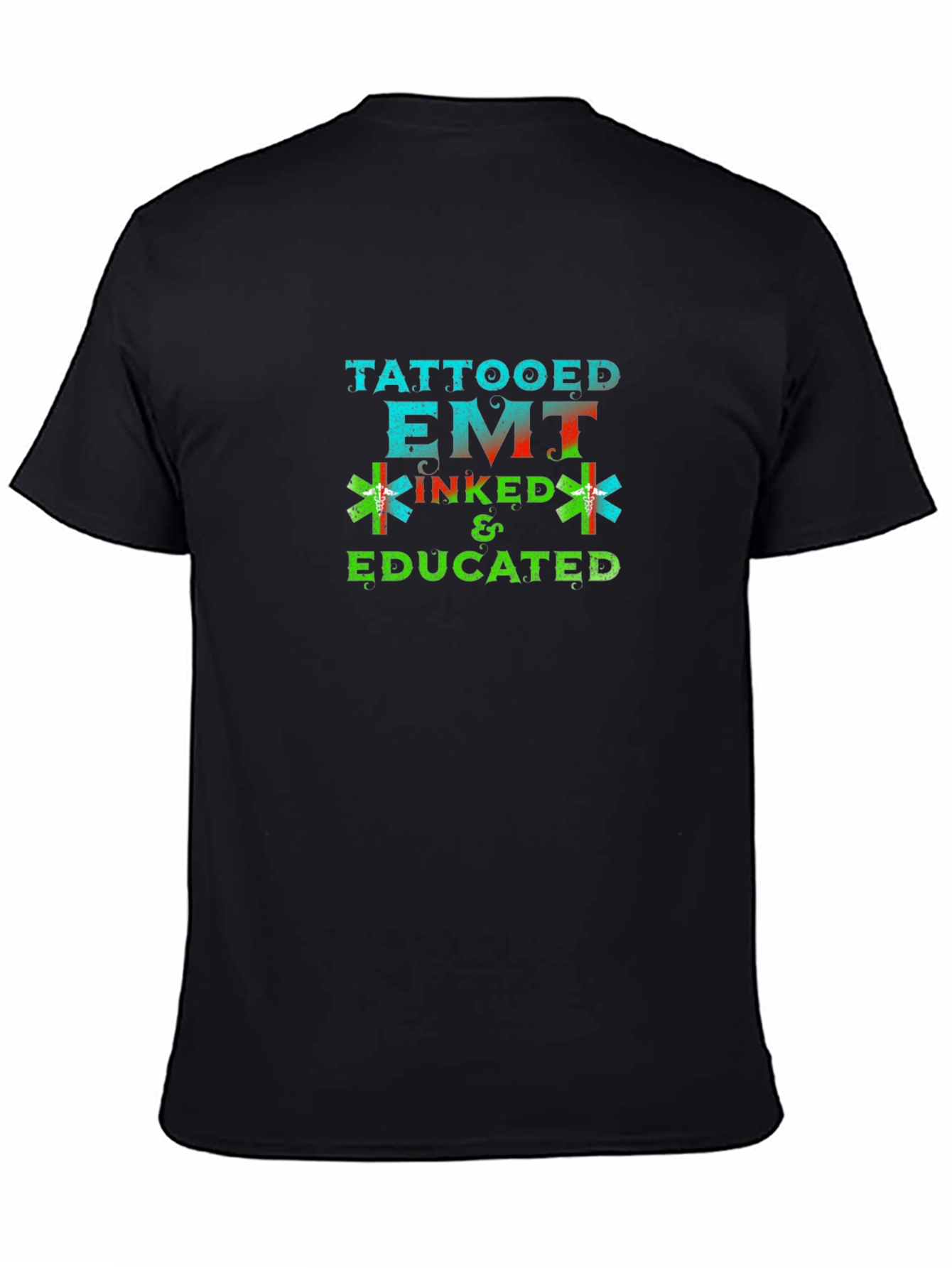 Tattooed EMT T-Shirt - Inked & Educated