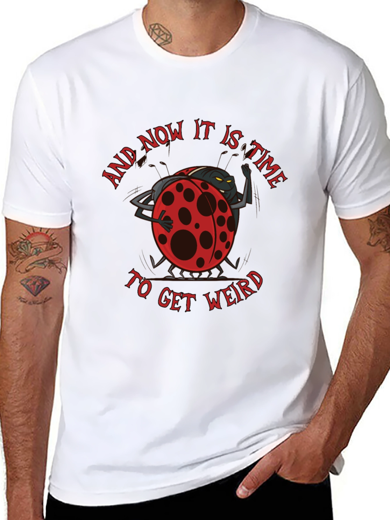 Get Weird Ladybug T-Shirt