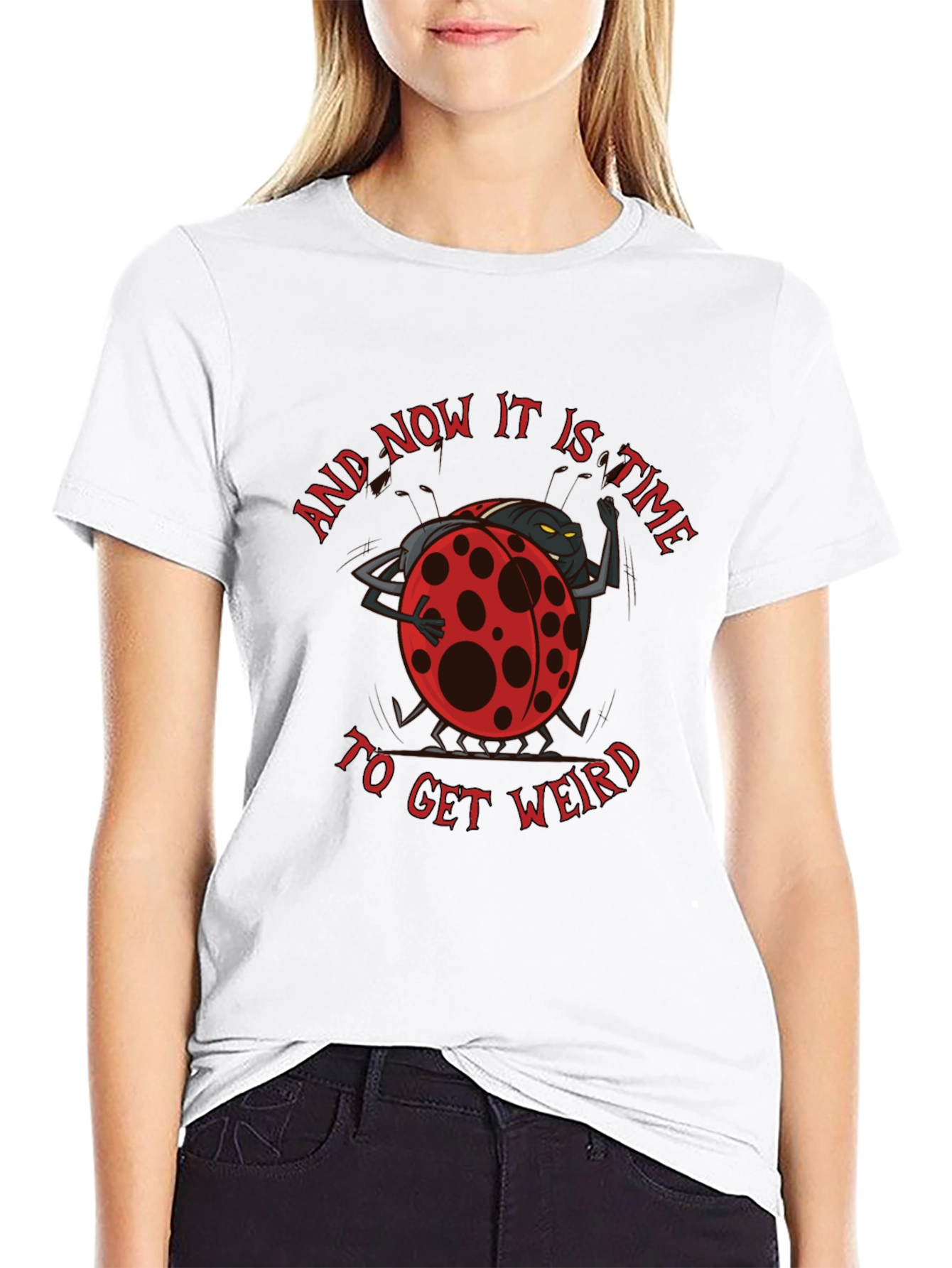 Get Weird Ladybug T-Shirt