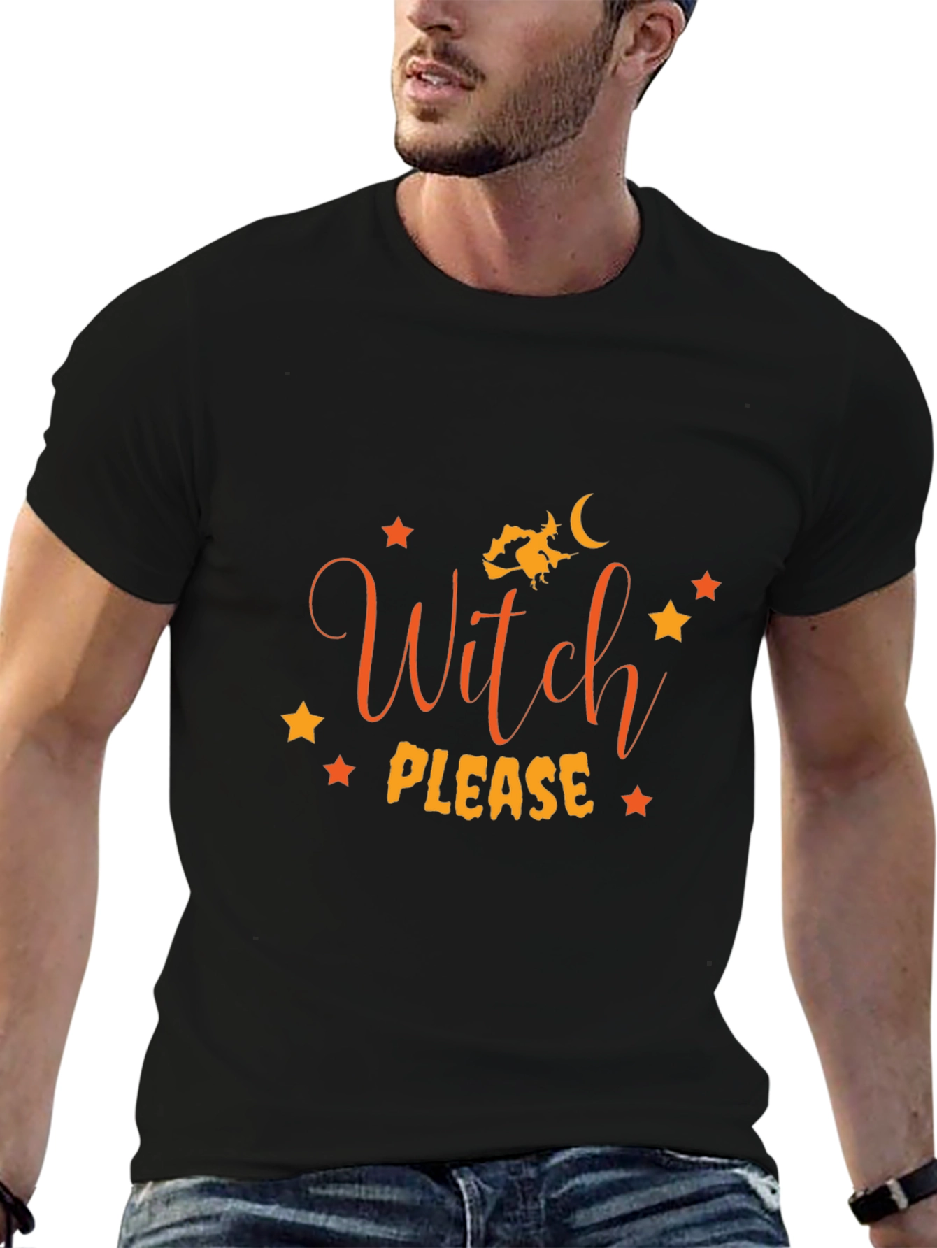 Witch Please Halloween Graphic Tee