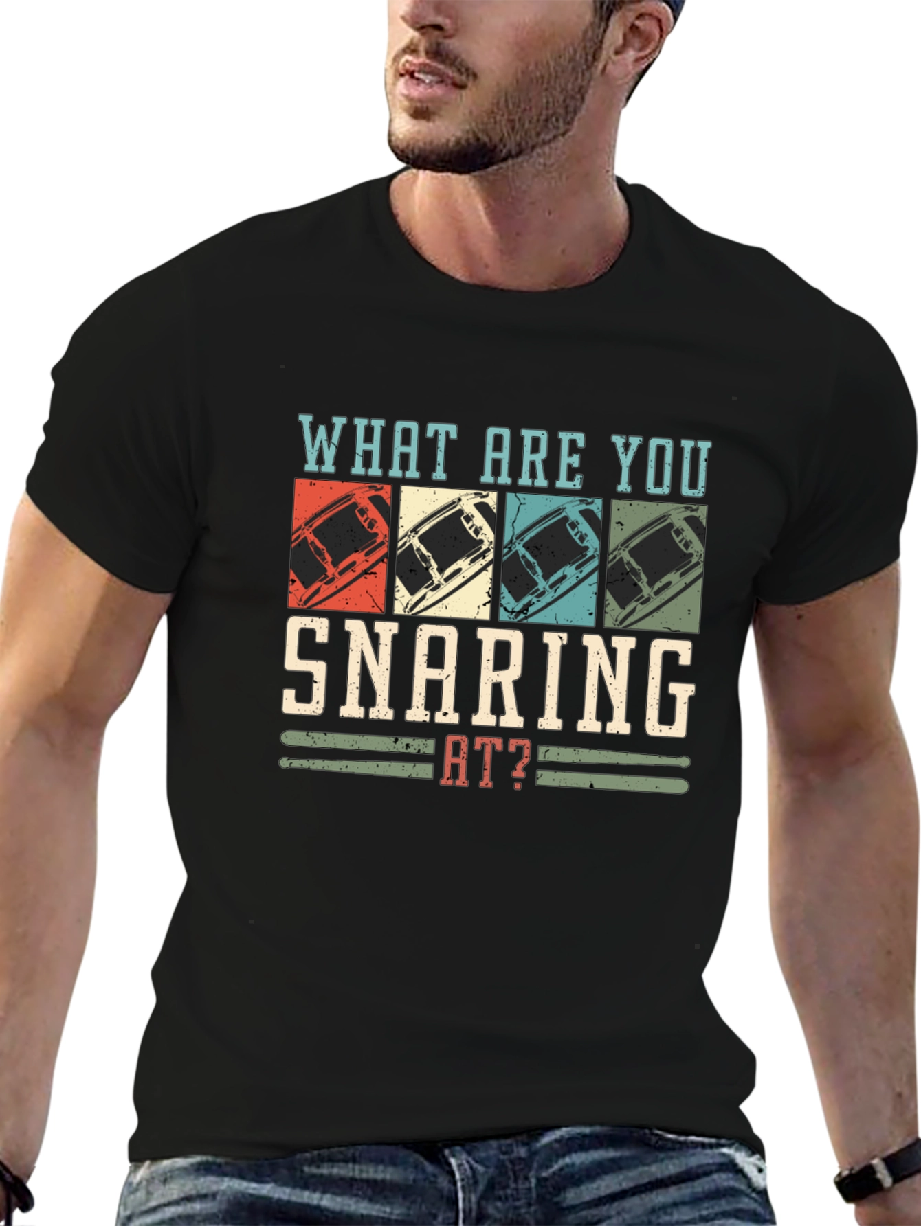 What are you Snaring at? Drummer T-Shirt