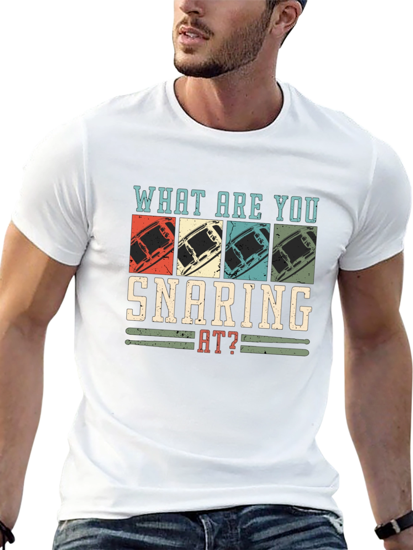 What are you Snaring at? Drummer T-Shirt