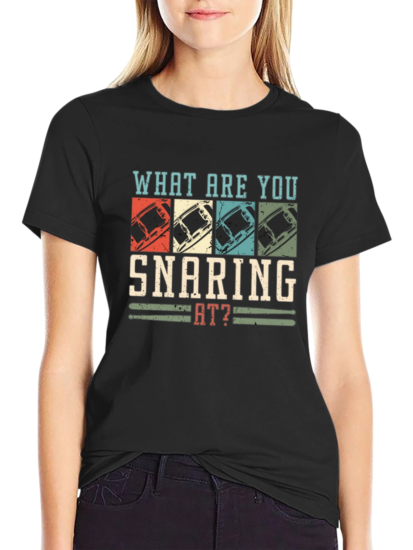 What are you Snaring at? Drummer T-Shirt