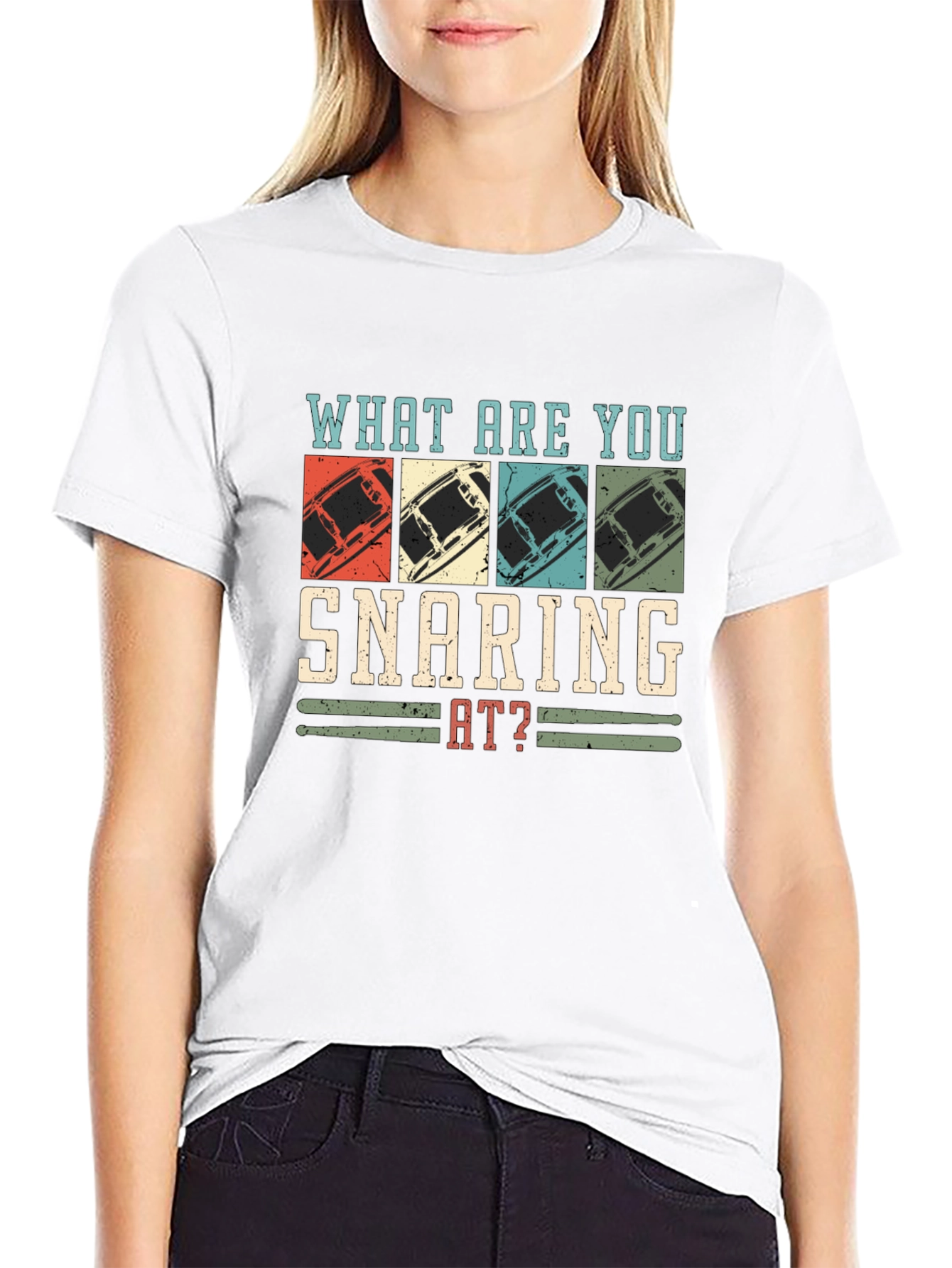 What are you Snaring at? Drummer T-Shirt