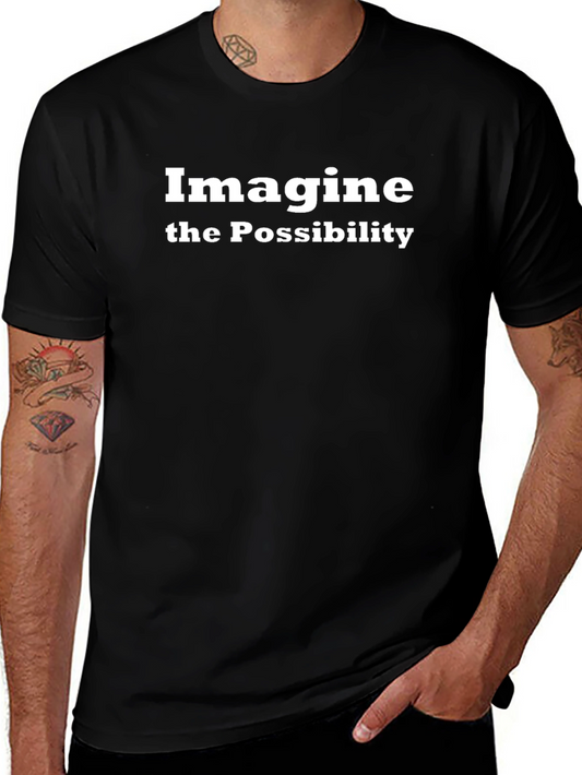 Imagine the Possibility T-Shirt - Black