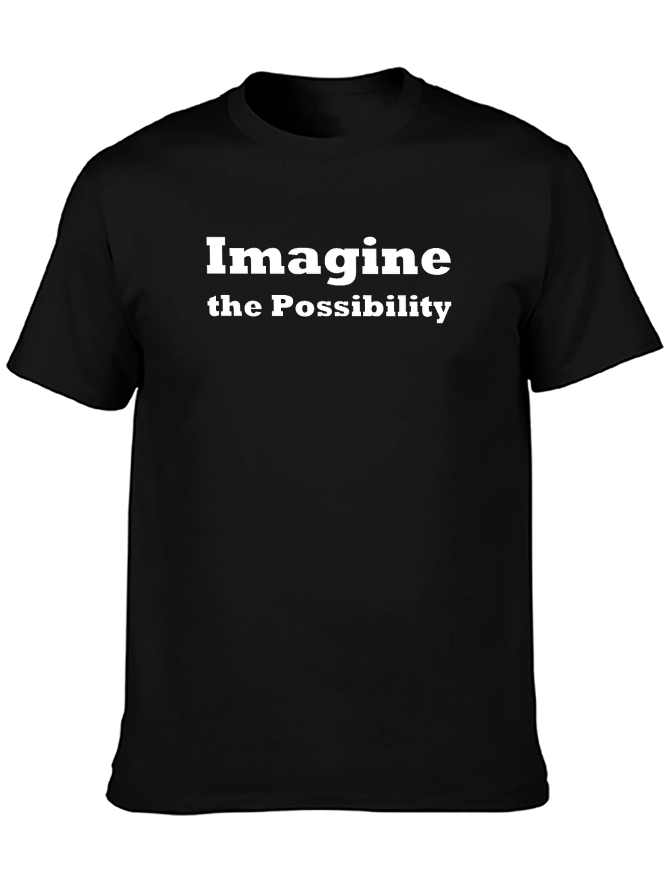 Imagine the Possibility T-Shirt - Black