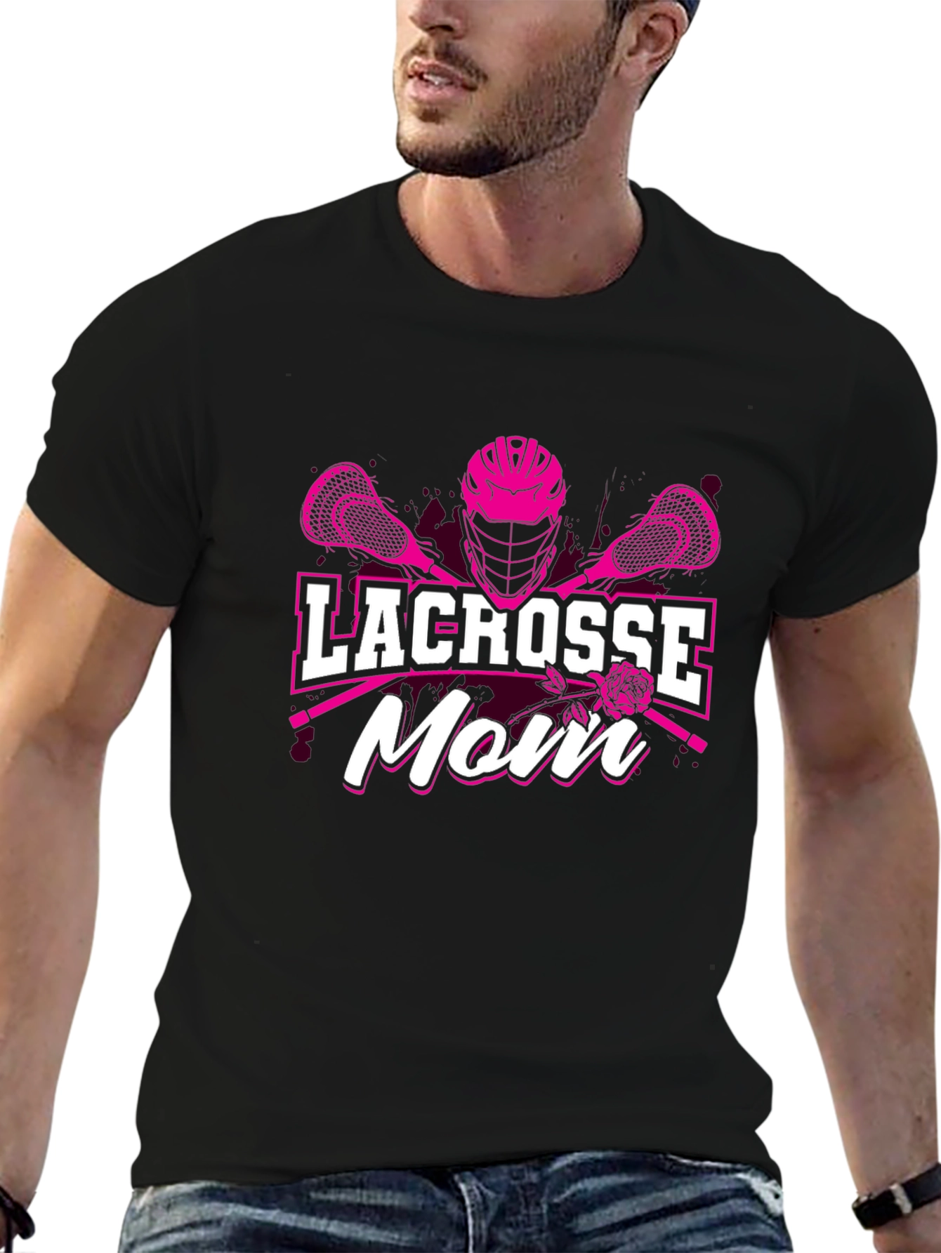 Lacrosse Mom T-Shirt - Perfect for Game Day!