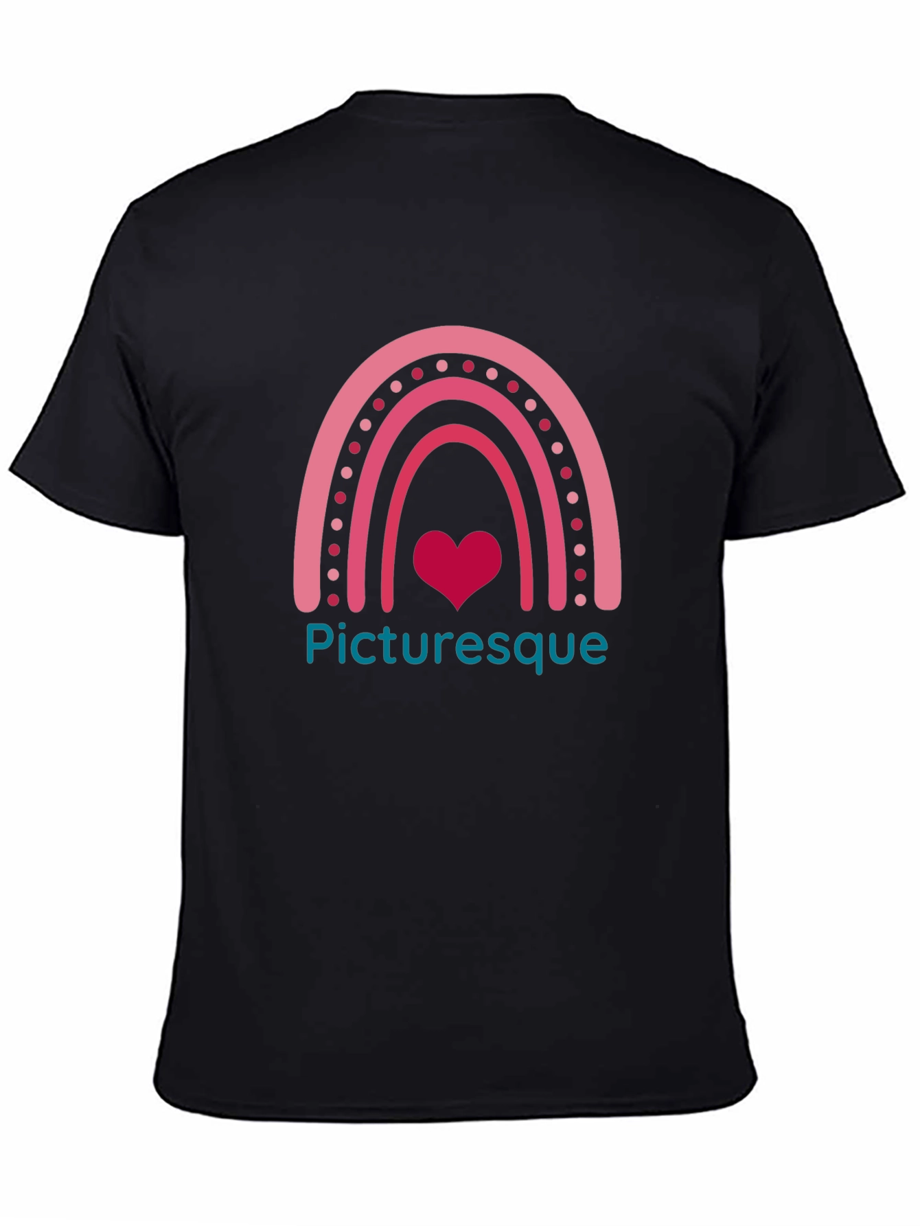 Picturesque Rainbow Heart T-Shirt