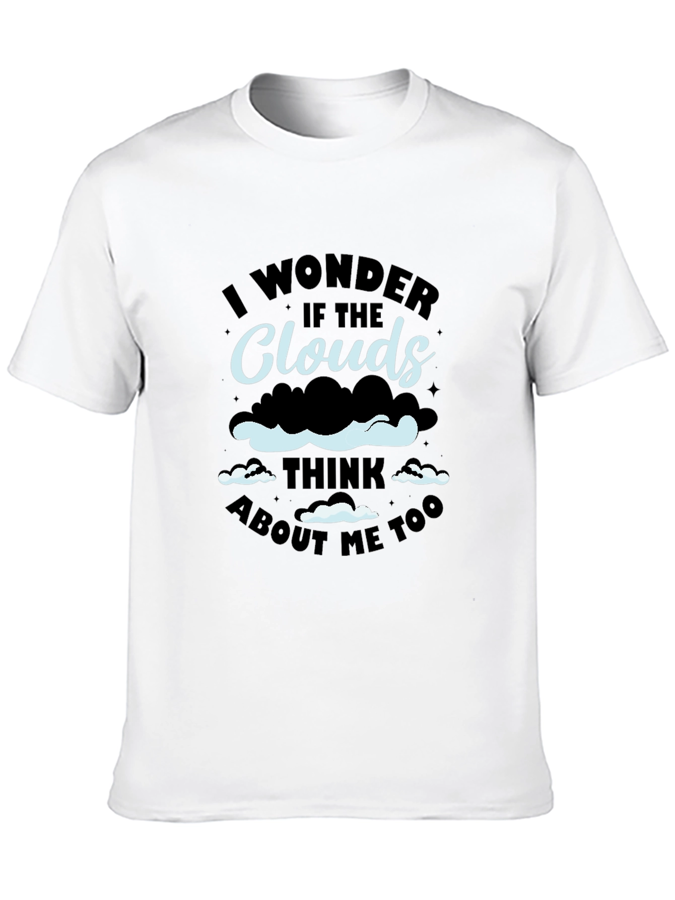 Cloud Thinking Graphic Tee - Unique Design