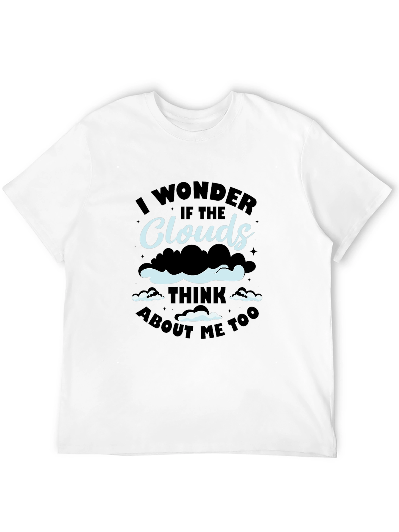 Cloud Thinking Graphic Tee - Unique Design
