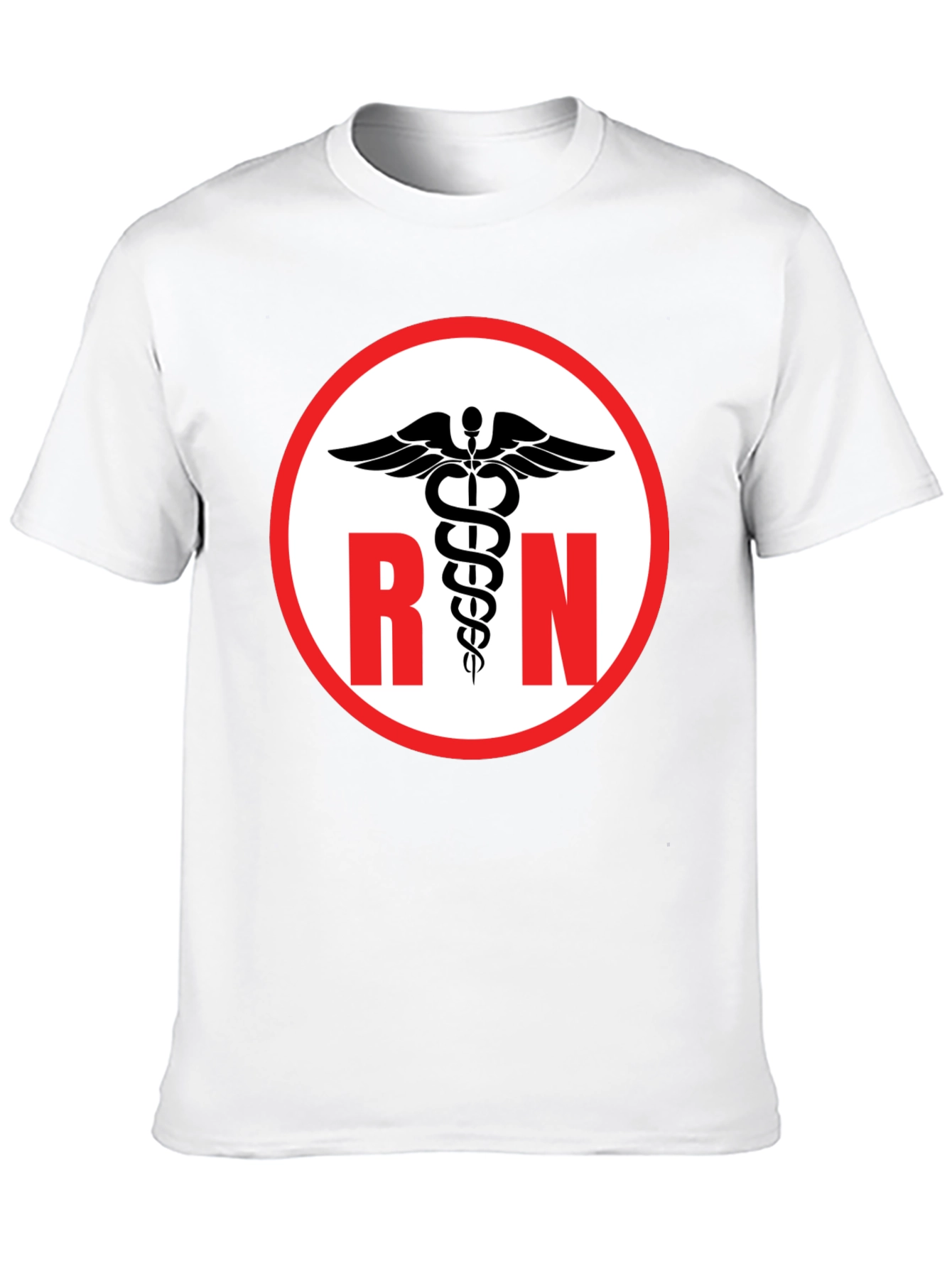 RN Caduceus Black T-Shirt