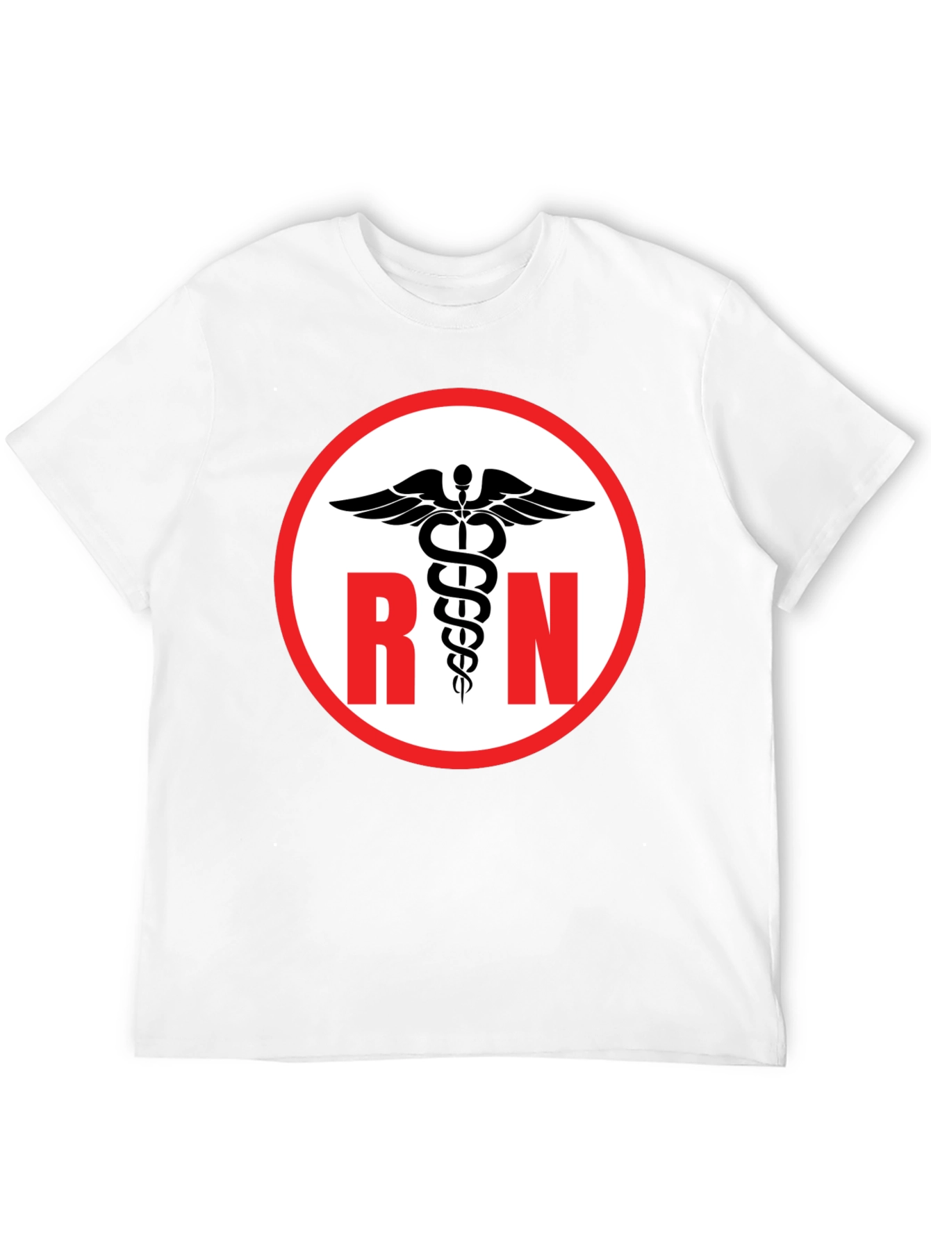 RN Caduceus Black T-Shirt