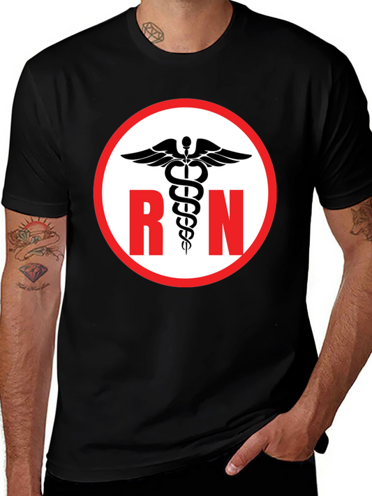 RN Caduceus Black T-Shirt