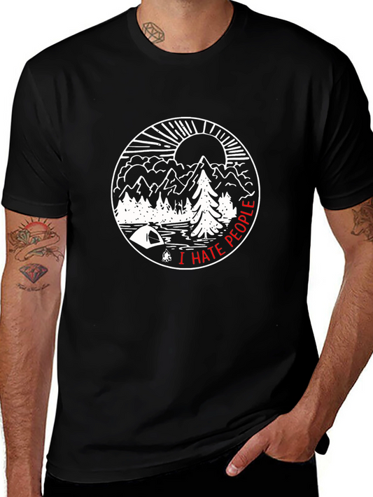 I Hate People Camping T-Shirt