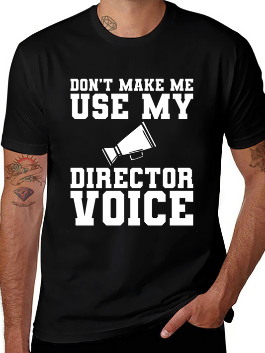 Director Voice Graphic T-Shirt