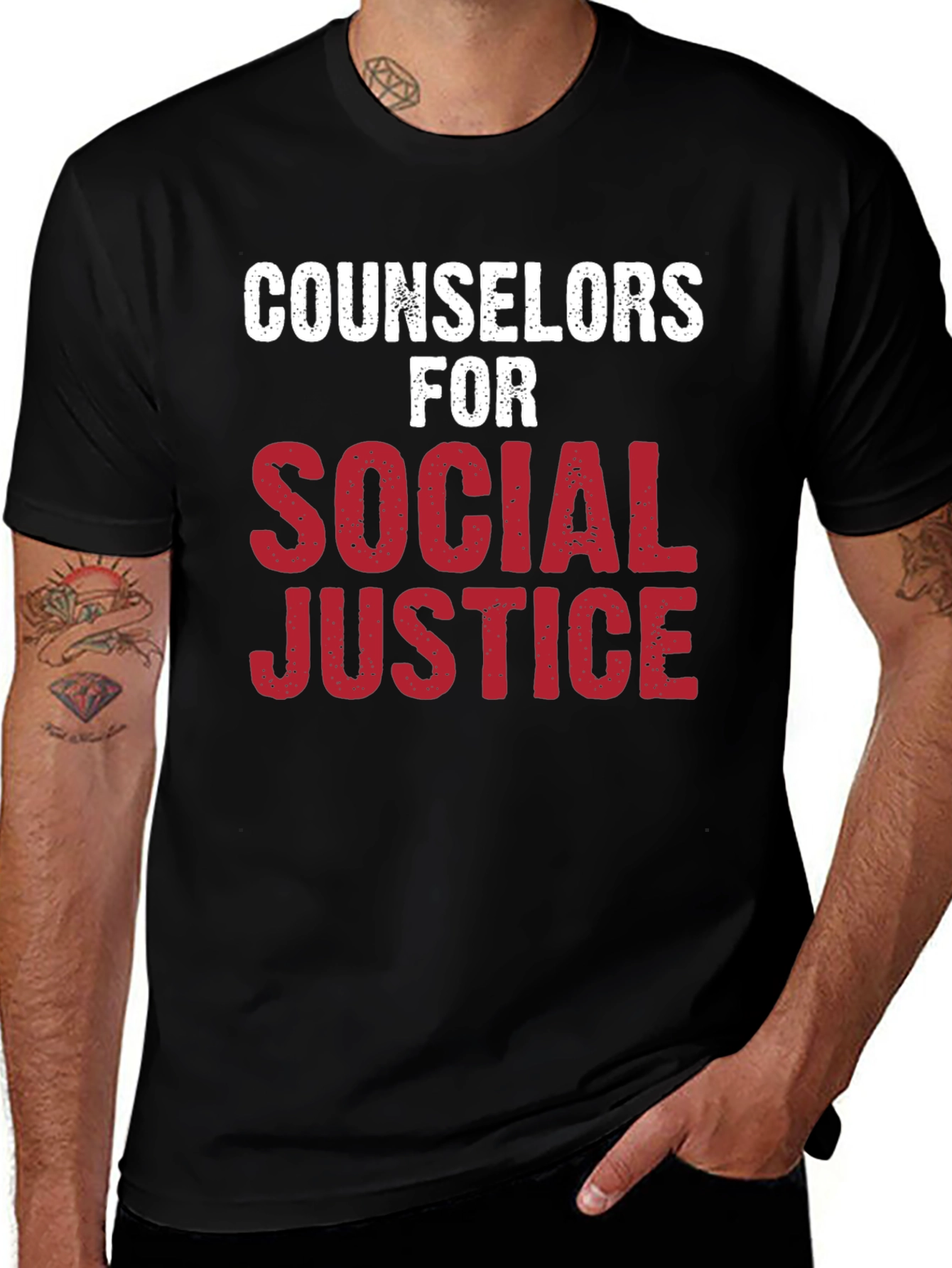 Counselors for Social Justice Graphic T-Shirt