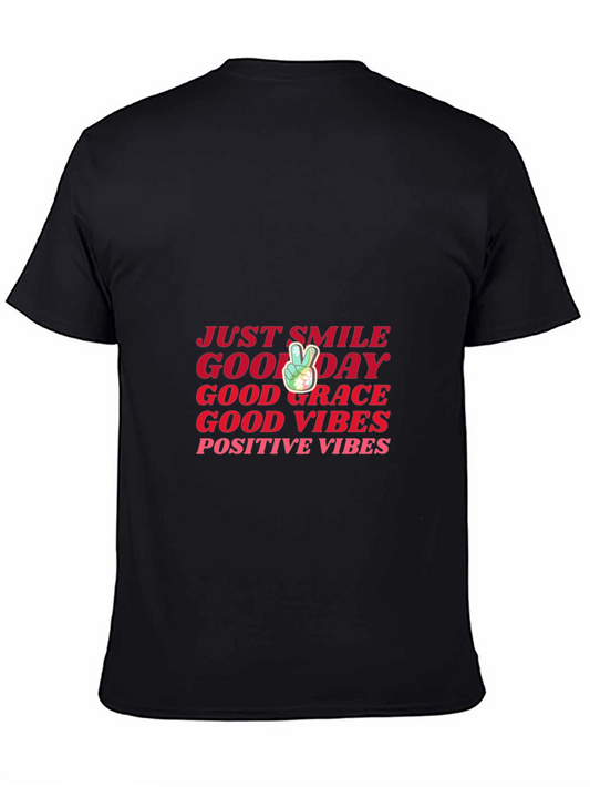 Good Vibes Graphic Tee - Black