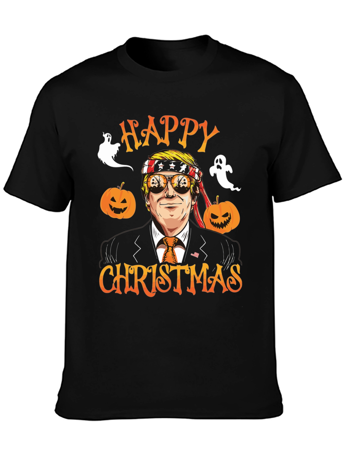 Happy Christmas Trump Halloween T-Shirt