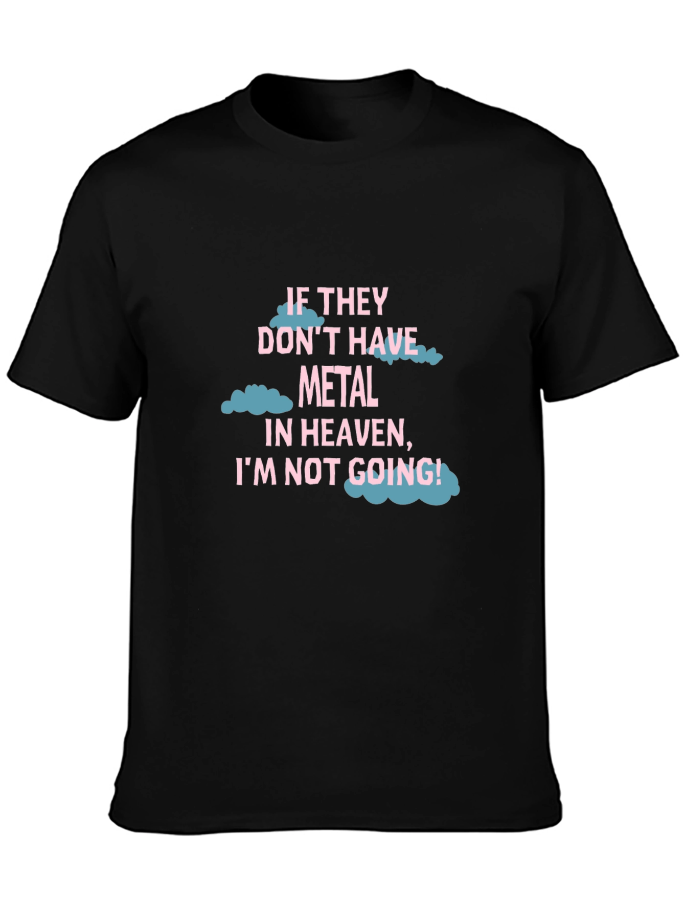 Metal Heaven T-Shirt - Funny Graphic Tee