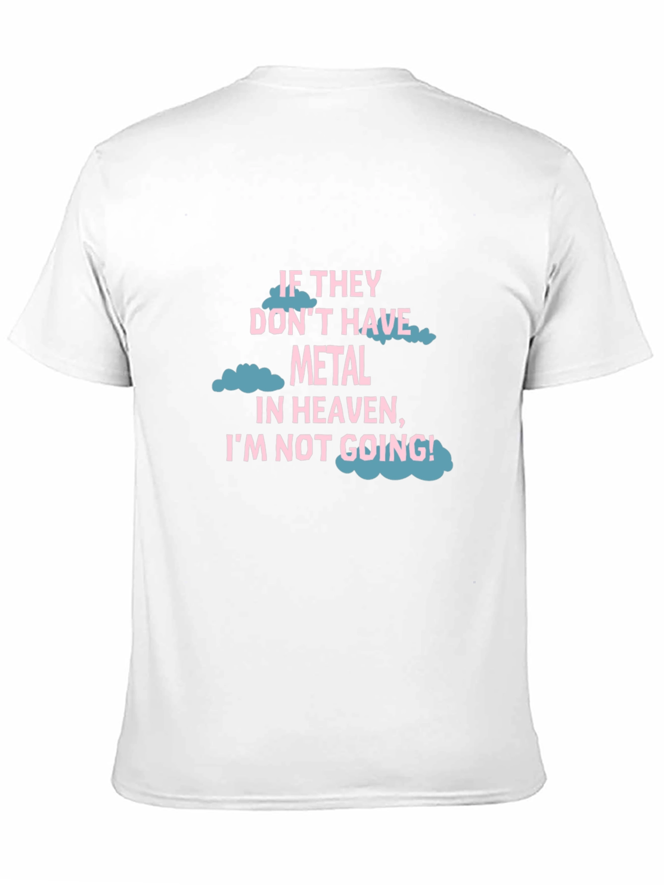 Metal Heaven T-Shirt - Funny Graphic Tee