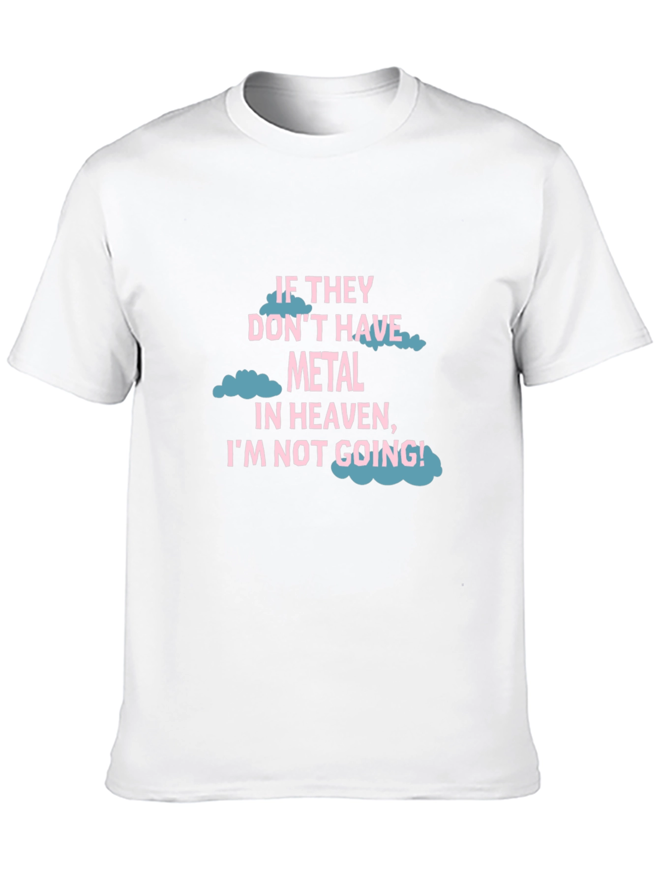 Metal Heaven T-Shirt - Funny Graphic Tee