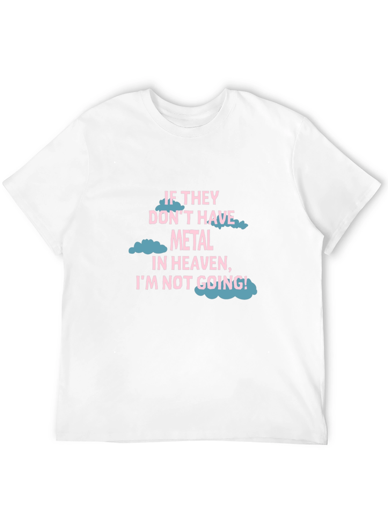 Metal Heaven T-Shirt - Funny Graphic Tee