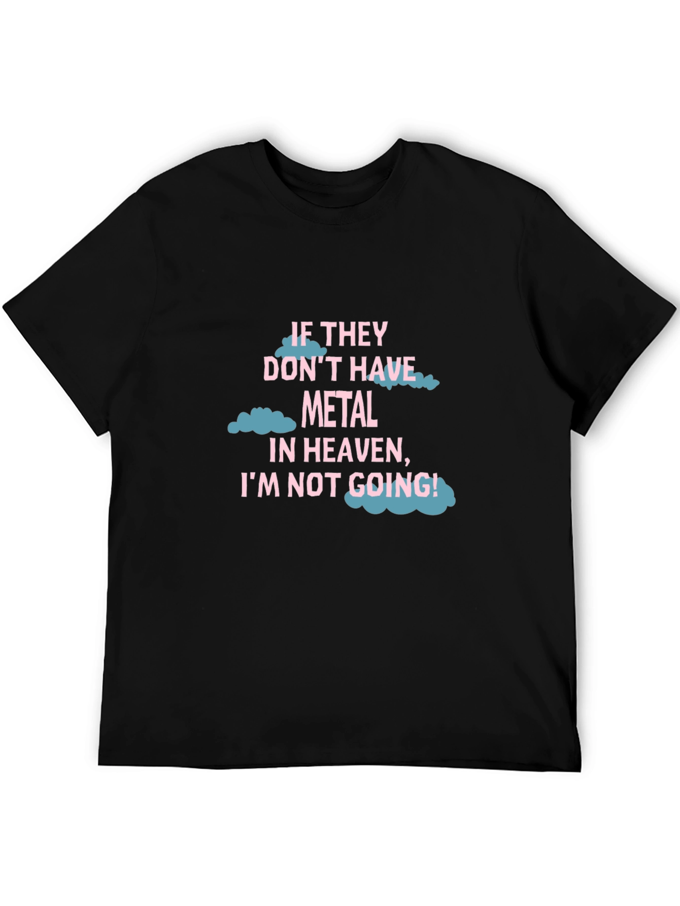Metal Heaven T-Shirt - Funny Graphic Tee