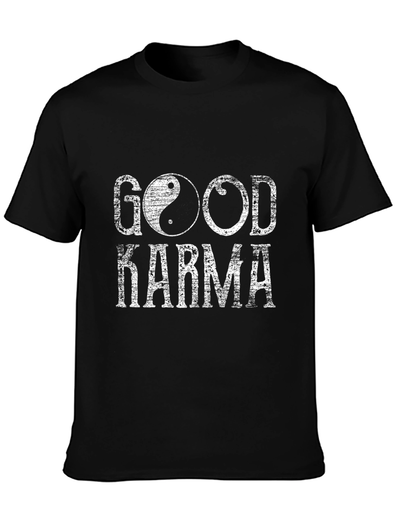 Good Karma Yin Yang Graphic T-Shirt
