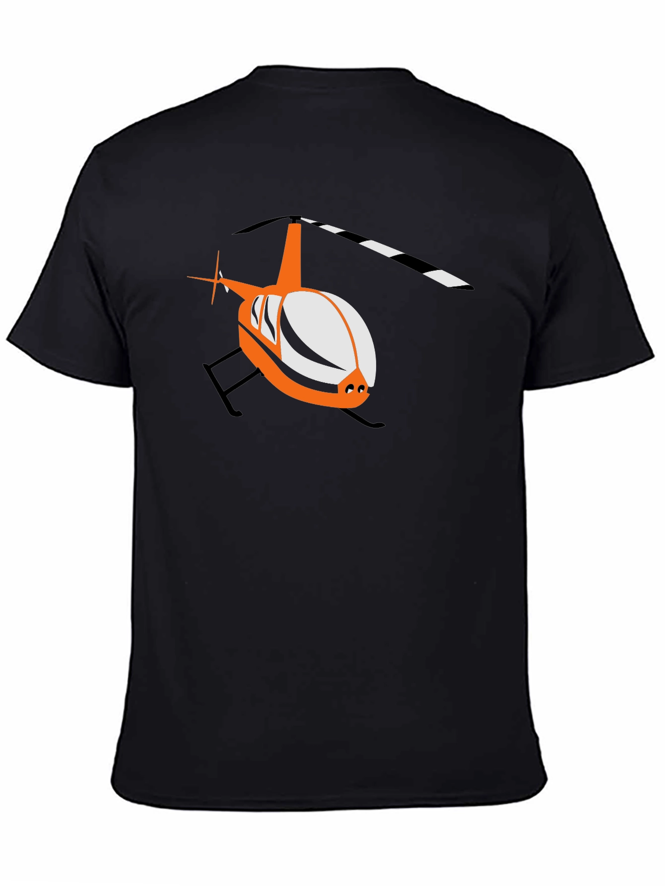 Black Helicopter Graphic Tee