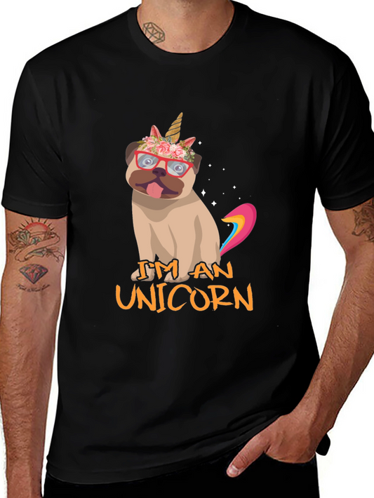 Im An Unicorn Pug T-Shirt